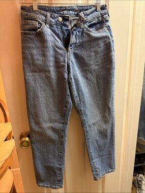 Old Navy high rise og straight curvy jean